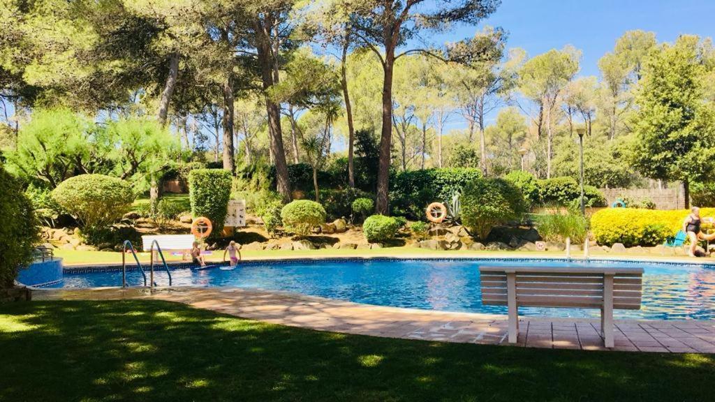 Precioso Apartamento En La Playa De Pals Con Piscina - Recinto Puig Sa Guilla Kültér fotó