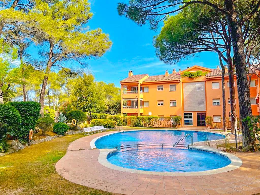 Precioso Apartamento En La Playa De Pals Con Piscina - Recinto Puig Sa Guilla Kültér fotó